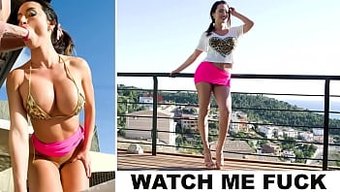 Francesca Jaimes'In Büyük Poposu Leo Galvez Tarafından Kolombiyalı Porno Filmde Beceriliyor