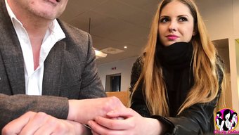 Rebecca Volpetti, Vahşi Bir Üçlüde Amını Siktiriyor
