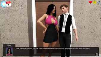Milf Karısı Kocasını 3d Seks Videosunda Aldatıyor