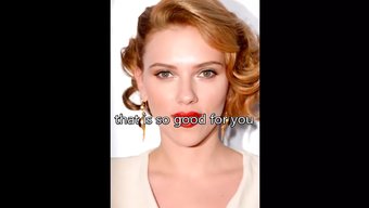 En Sevdiğim Ünlü Scarlett'In Büyük Doğal Göğüsleriyle Mastürbasyon Talimatı Seansı