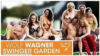 Alman Milf'Lerle Vahşi Bir Açık Hava Partisinde Grup Seks