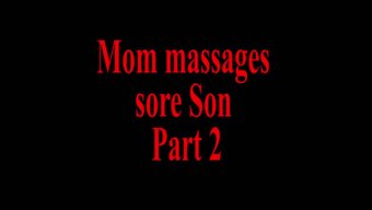 Olgun Milf, Genç Üvey Oğluna Pov Masajı Veriyor
